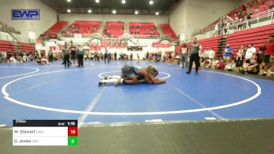 215 lbs Quarterfinal - Kaleb Smith, Tulsa Blue T Panthers vs Cael Barber, Texans Wrestling Club