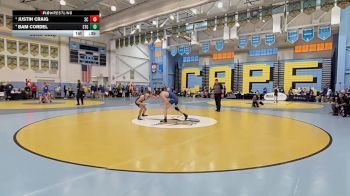 144 lbs Cons. Semi - Bam Cordel, St Georges Tech HS vs Justin Craig, Sussex Central H S