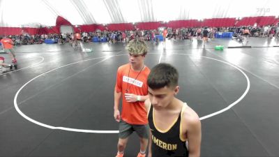 113 lbs Round 3 (8 Team) - Joshua Rick, Cameron B vs Myles Hartzler, Illinois Top Dawgs Orange