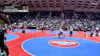 175-6A Champ. Round 1 - Brian Wright, Camden County vs Daemon Campbell, Grayson