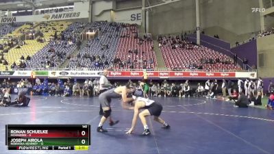 141 lbs Placement Matches (16 Team) - Ronan Schuelke, McKendree vs Joseph Airola, Nebraska-Kearney