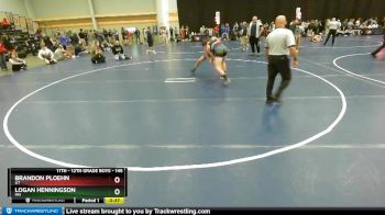 145 lbs Cons. Round 6 - Brandon Ploehn, UT vs Logan Henningson, MN