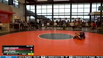 100 lbs Round 5 - Caden Steinkamp, Alburnett Mat Pack vs Luke Stearns, Hard Drive Wrestling Club