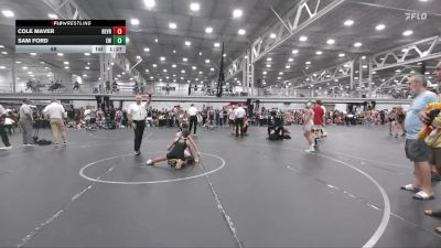 88 lbs Round 2 (10 Team) - Cole Maver, Revival Riddlers vs Sam Ford, Edge Wrestling