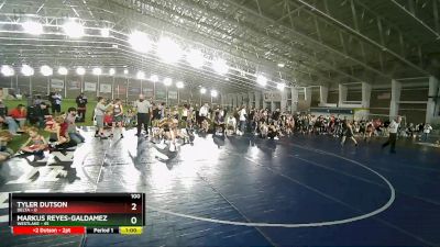 100 lbs Finals (8 Team) - Markus Reyes-Galdamez, Westlake vs Tyler Dutson, Delta