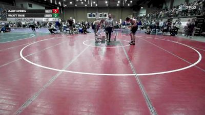 175 lbs Cons. Round 2 - Gage Herrin, Melissa vs Wyatt True, Liberty North