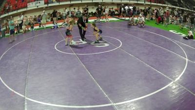 59.9-67.5 lbs Champ. Round 5 - Tilly Kunze vs Oakley Hausknecht, Montana