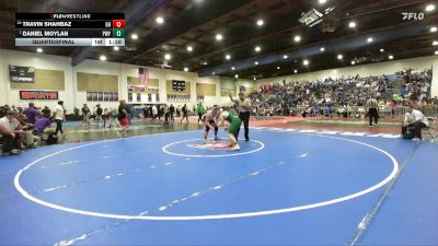 285 Boys Quarterfinal - Daniel Moylan, Poway vs Travin Shahbaz, Granite Hills