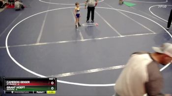 52 lbs Round 3 (4 Team) - Grant Hoeft, Wayzata vs Cameron Geiger, St. Francis