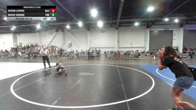 58 lbs Round Of 32 - Avian Lopez, Hotshots Wrestling vs Noah Nunez, Threshold WC