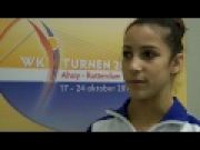 Alexandra Raisman Interview - After Podium Training - 2010 World Championships