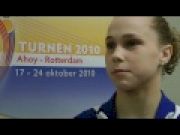 Rebecca Bross Interview - After Podium Training - 2010 World Championships