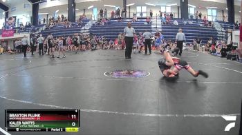 80 lbs Round 3 (6 Team) - Kellan Spisok, Backyard Brawlers vs Wes James, Violent Little Machines