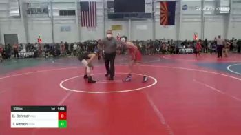 109 lbs Consi Of 8 #2 - Carty Behmer, Valiant vs Tayton Nelson, Cedaredge WC