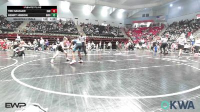 85 lbs Quarterfinal - Tre Hausler, Raw Wrestling Club vs Henry Hibdon, Barnsdall Youth Wrestling