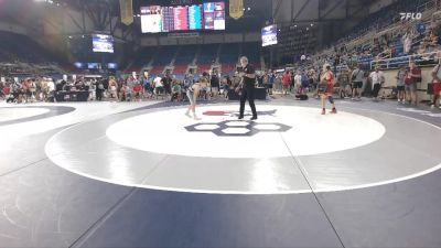 88 lbs Cons. Rd Of 16 - Benton Williams, VA vs Parker Wingen, SD