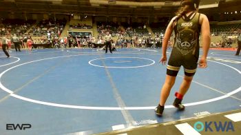 82-88 lbs Quarterfinal - Laney Henning, Cotton County Wrestling Club vs Adalynn Bradshaw, Sallisaw Takedown Club