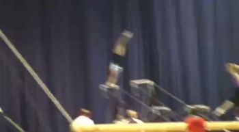 Beth Tweddle Bars cold set, and Aliya Mustafina Bars