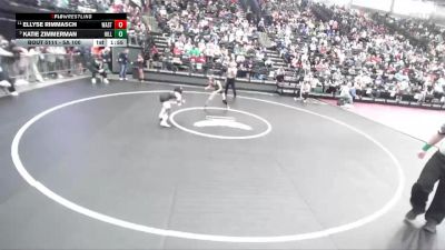 5A 100 lbs Quarterfinal - Katie Zimmerman, Hillcrest vs Ellyse Rimmasch, Wasatch