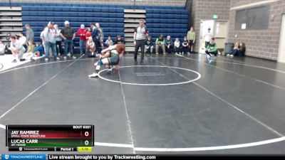 158 lbs Champ. Round 1 - Lucas Carr, Jet House vs Jay Ramirez, Small Town Wrestling