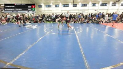 105 lbs Round Robin 3 - Liam Powell, Central IL RAGE-EL vs Alexander Collins, Pheonix Wrestling-EL