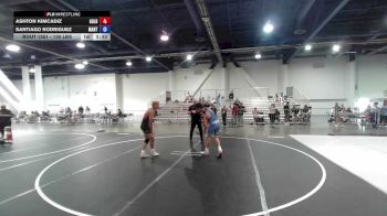 130 lbs 3rd Place - Ashton Kimcadiz, Golden Backs MRTC vs Santiago Rodriguez, Mantanona TC