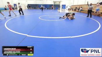 152 lbs Round 1 - Jackson Ricks, Sanderson Wrestling Academy vs Leonardo Salzano, Gold Rush Wrestling