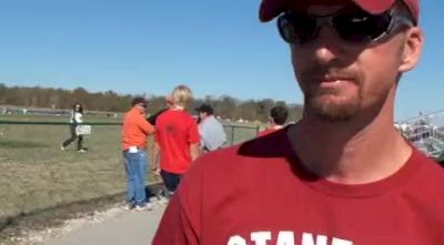 Jason Dunn of Stanford on the Men's Win and the Women's 3rd Place Finish 2010 Brooks ISU PreNats