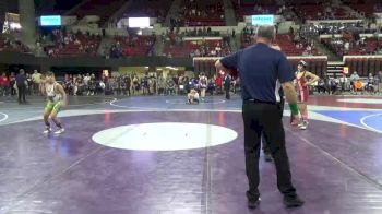 106 lbs Cons. Round 4 - Holden Kopari, Dickinson Wrestling Club vs Xavier Wilson, North Montana Wrestling Club