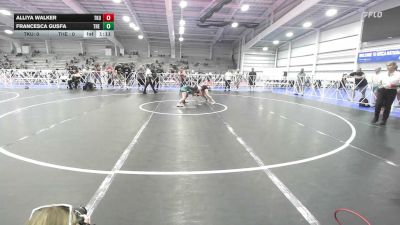 100 lbs Final - Alliya Walker, She Kong - HSG vs Francesca Gusfa, THE U - HSG