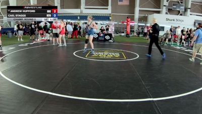 138 lbs Champ. Round 2 - Andrew Hufford, Northglenn Wrestling Club vs Cael Staggs, Nevada