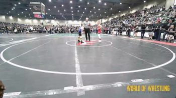 85 lbs Round Of 32 - Ethan Jimenez, Ceres Pups Wrestling Club vs Blaise Wilson, Warrior Ridge