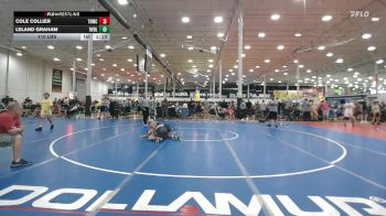 110 lbs Rr Rnd 1 - Cole Collier, Team Nauman Wrestling Club - MS vs Leland Graham, Revival White - MS