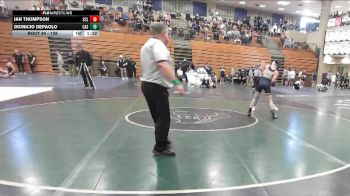 138 lbs Champ. Round 1 - Dionicio DePaolo, Casteel vs Ian Thompson, San Clemente