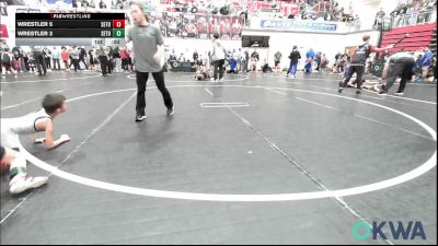 43 lbs Round Of 32 - Talen Neumann, Carl Albert vs Twister Ryan, Noble Takedown Club