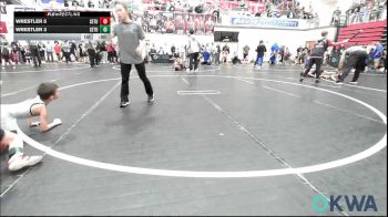 43 lbs Round Of 32 - Talen Neumann, Carl Albert vs Twister Ryan, Noble Takedown Club