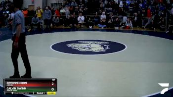 157 lbs Semifinal - DeVonn Nixon, Copley vs Calvin Gwinn, Akron Svsm