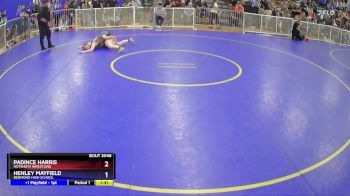 136 lbs Round 2 - Padince Harris, HotShots Wrestling vs Henley Mayfield, Redmond High School