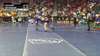 2A-120 lbs Champ. Round 2 - Troy McQuillen, Wilton vs Atlee Dewitt, Alburnett