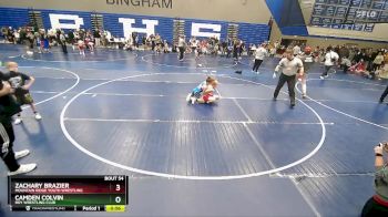 88 lbs Round 3 - Zachary Brazier, Mountain Ridge Youth Wrestling vs Camden Colvin, Roy Wrestling Club