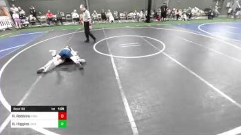 78 lbs Rr Rnd 2 - Roukyn Robbins, Winner Youth Wresling vs Benjamin Higgins, Cheyenne Mountain Wrestling Club