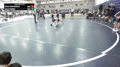 67 lbs Semifinal - Musa Mukhidinov, Savage House Wrestling Club vs Isaac Perez, Savage House Wrestling Club