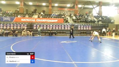 136 lbs Consolation - Leidaly Rivera, Brewton Parker vs Erin Redford, Eastern Oregon University