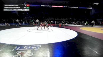 155 lbs Cons. Round 4 - Brooke Peterson, Fred C Beyer vs Heaven Charleston, Inderkum