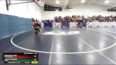 138 lbs Cons. Round 4 - Spencer Ohr, Westminster vs Jason Ramos, Tokay