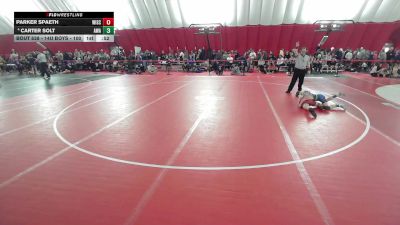 14U Boys - 100 lbs Champ. Round 2 - Parker Spaeth, Wisconsin vs Carter Solt, Askren Wrestling Academy