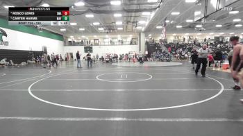 190 lbs Quarterfinal - Carter Harms, Maysville vs Rosco Lewis, Shelton Wrestling Academy