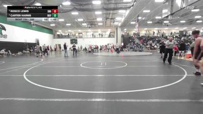190 lbs Quarterfinal - Carter Harms, Maysville vs Rosco Lewis, Shelton Wrestling Academy