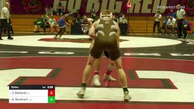 184 lbs Quarterfinal - Travis Stefanik, Princeton vs Aj Burkhart, Lehigh