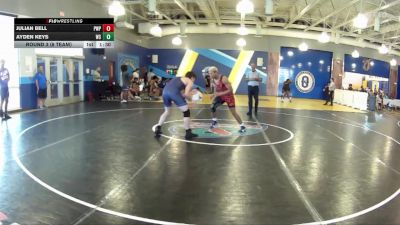 157 lbs Round 3 (8 Team) - Julian Bell, Pasco Wolfpack vs Ayden Keys, Westside Wrestling